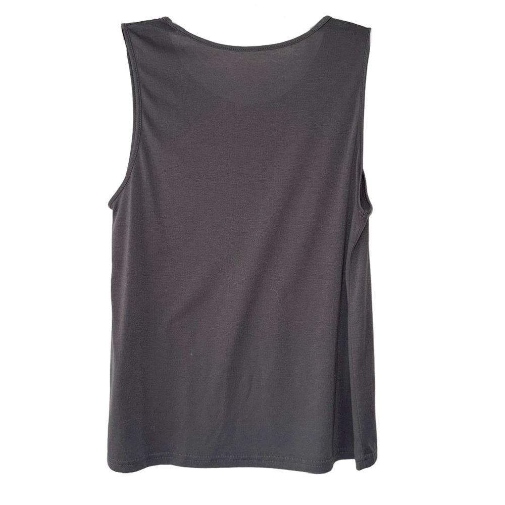 🤑 5/$25 Guns n Roses Sleeveless Grey Graphic Tank Top - Picture 6 of 6